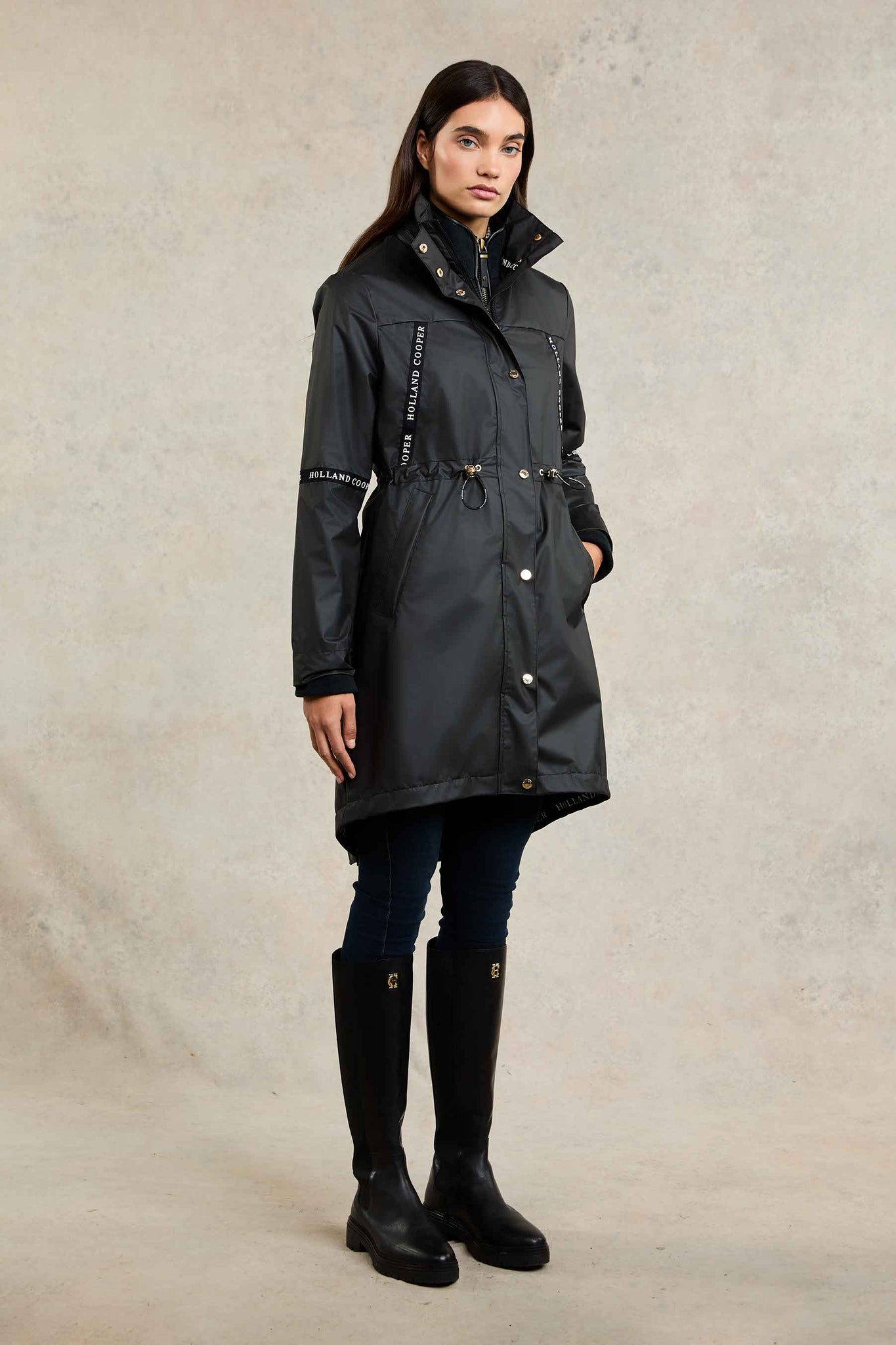 Rain Coat (Matte Black)