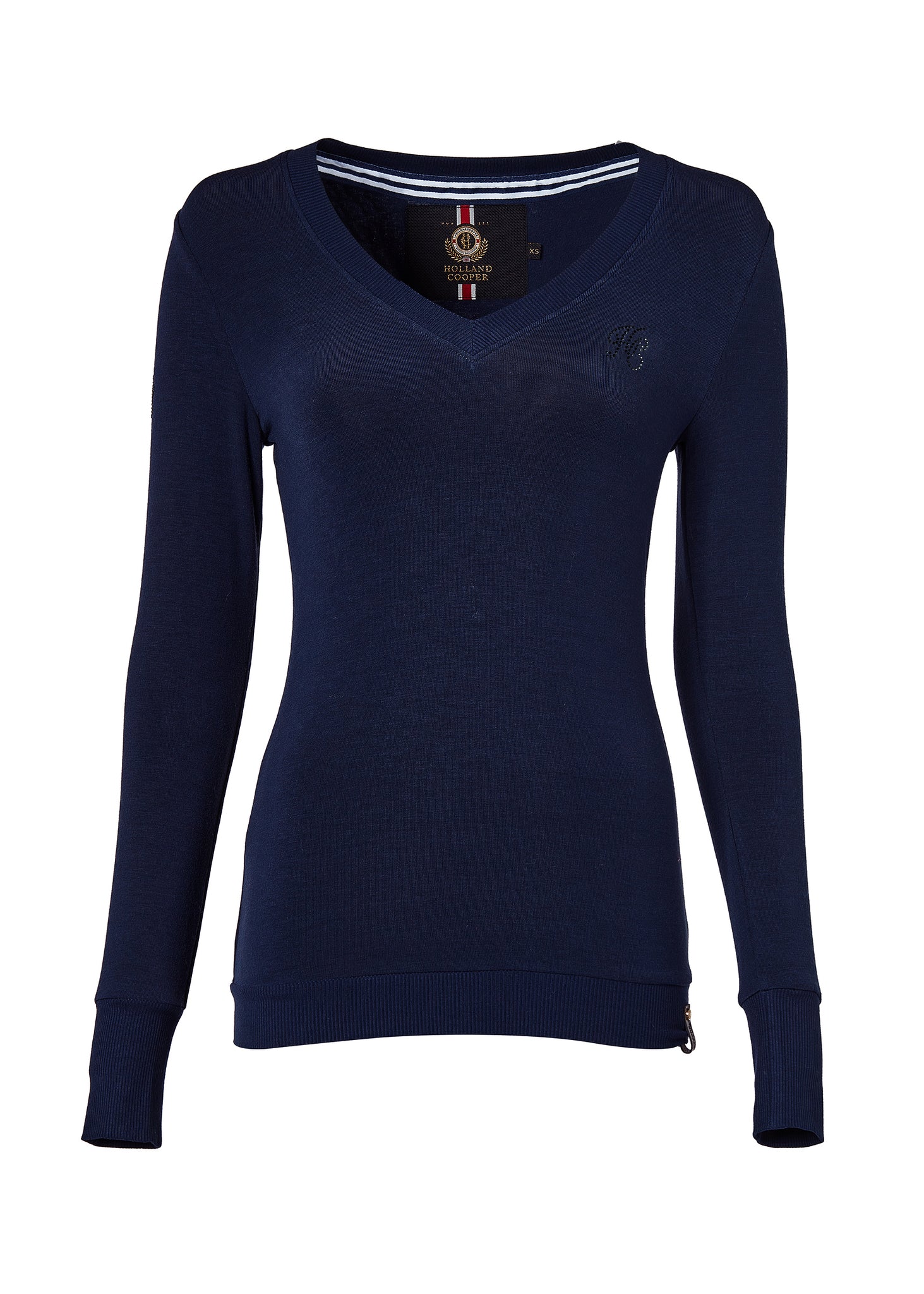 Soft Touch V-Neck (Ink Navy)