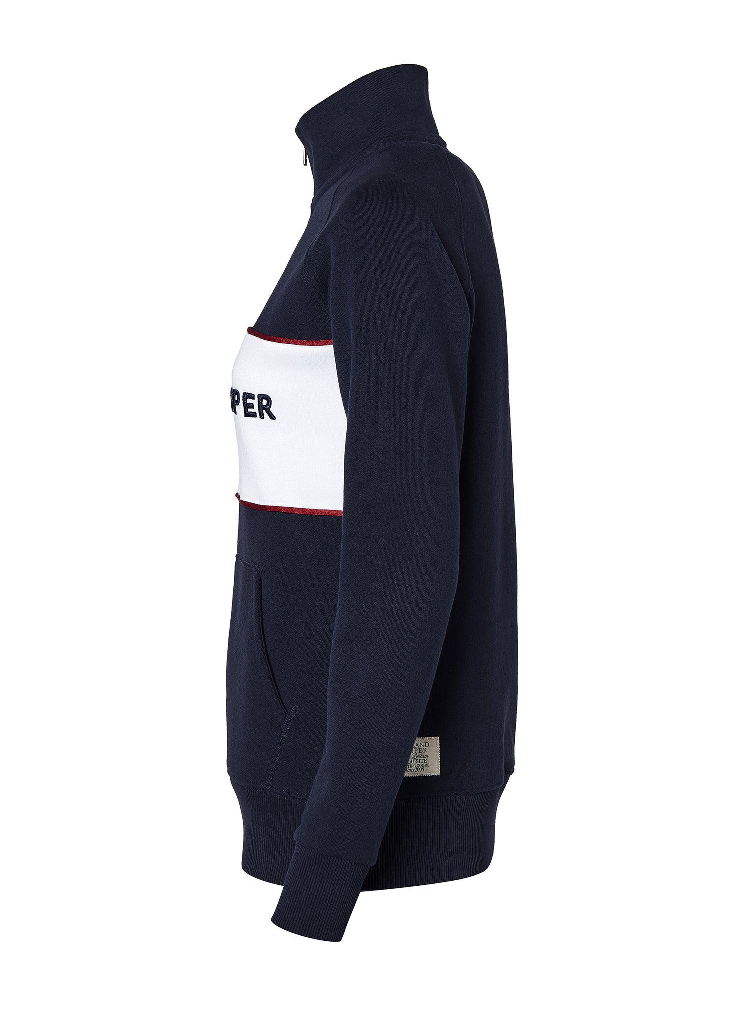 Sporting Heritage Zip Henley (Ink Navy)