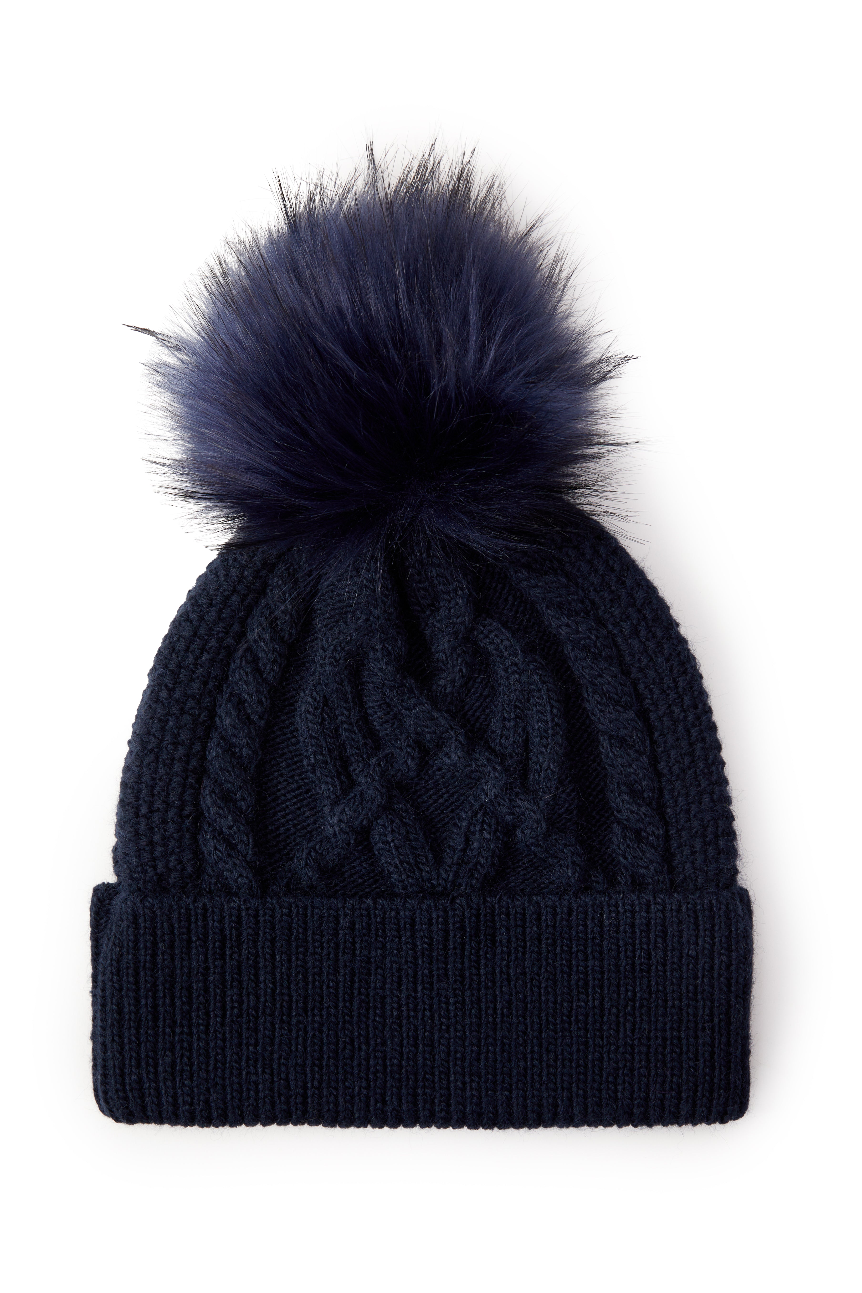 Cortina Bobble Hat (Ink Navy) – Holland Cooper