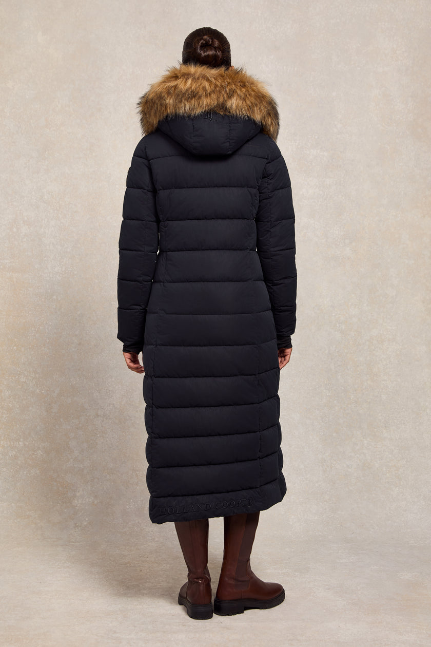 Stoneleigh Longline Coat (Ink Navy)