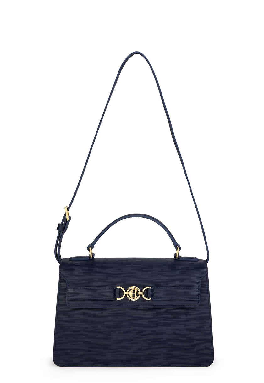 Cambridge Bag (Textured Navy)