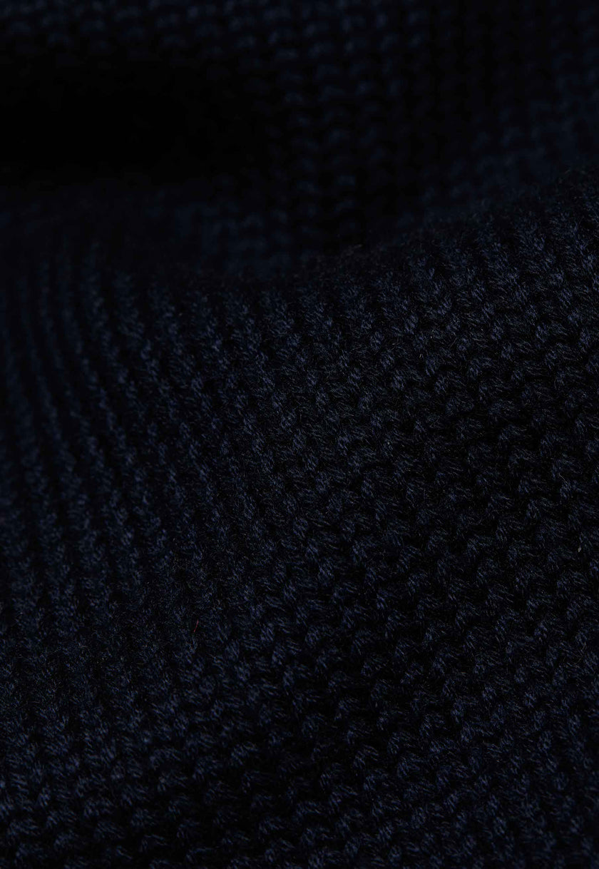 Finsbury Roll Neck (Ink Navy)