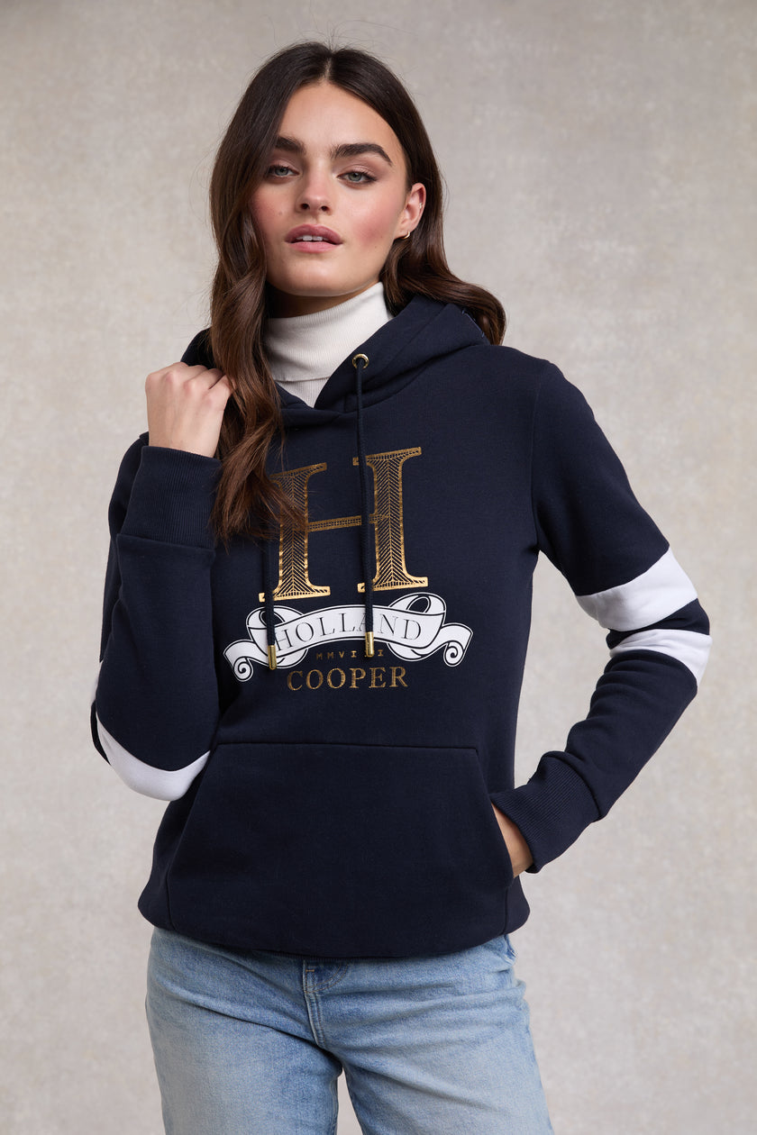 Super H Logo Hoodie (Ink Navy)