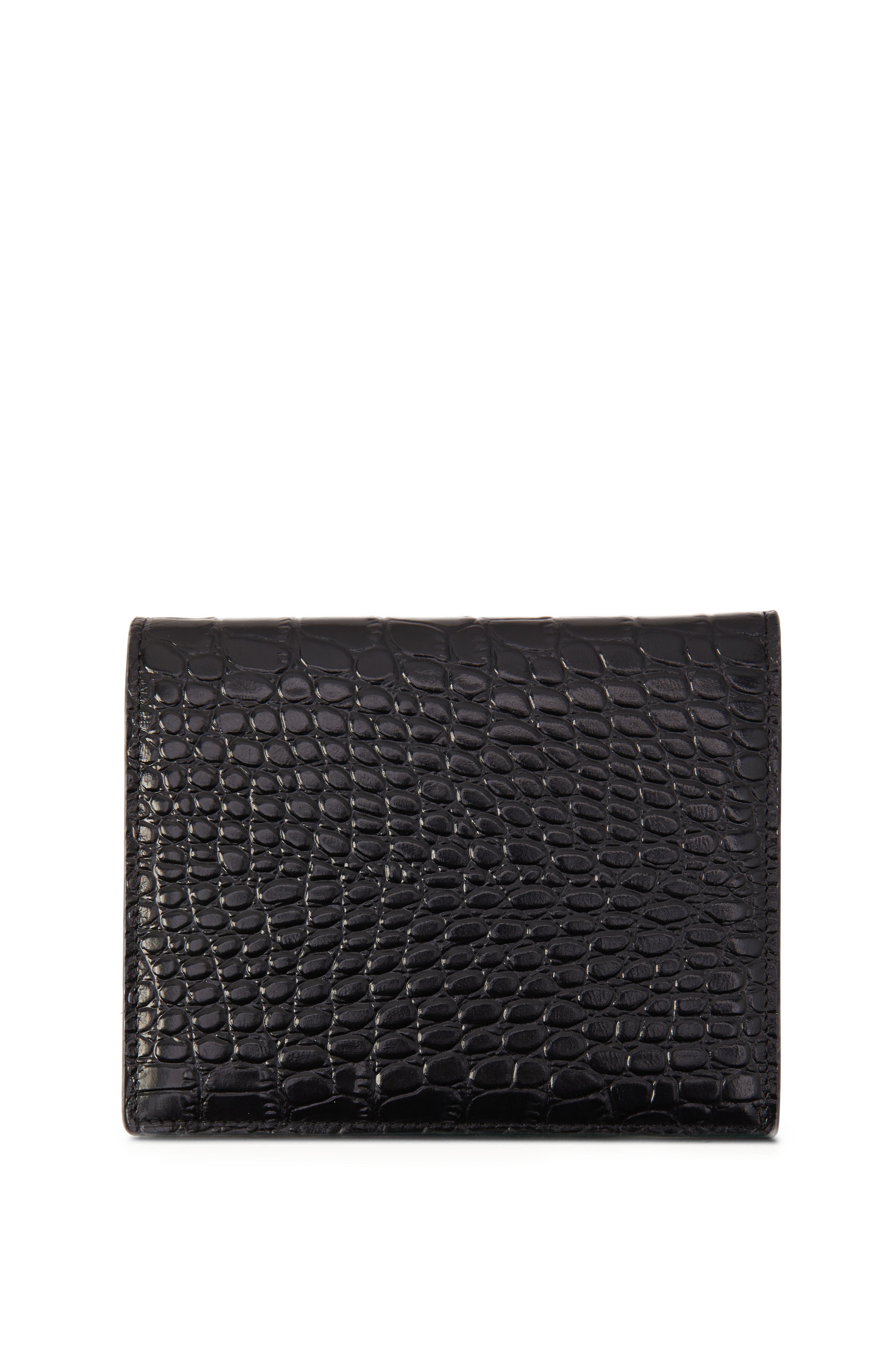 Chelsea Wallet (Black Croc) – Holland Cooper