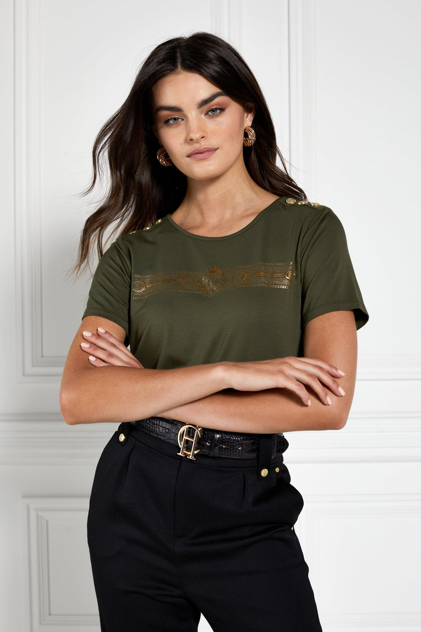 Stirrup Tee (Khaki)