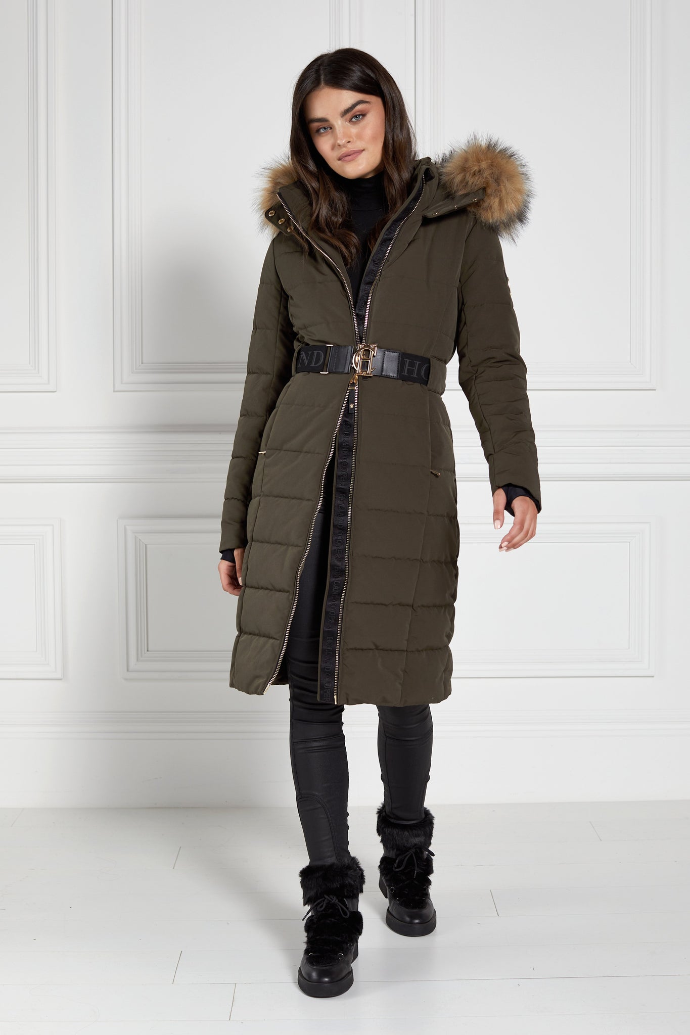 Aspen Puffer Coat (Khaki)