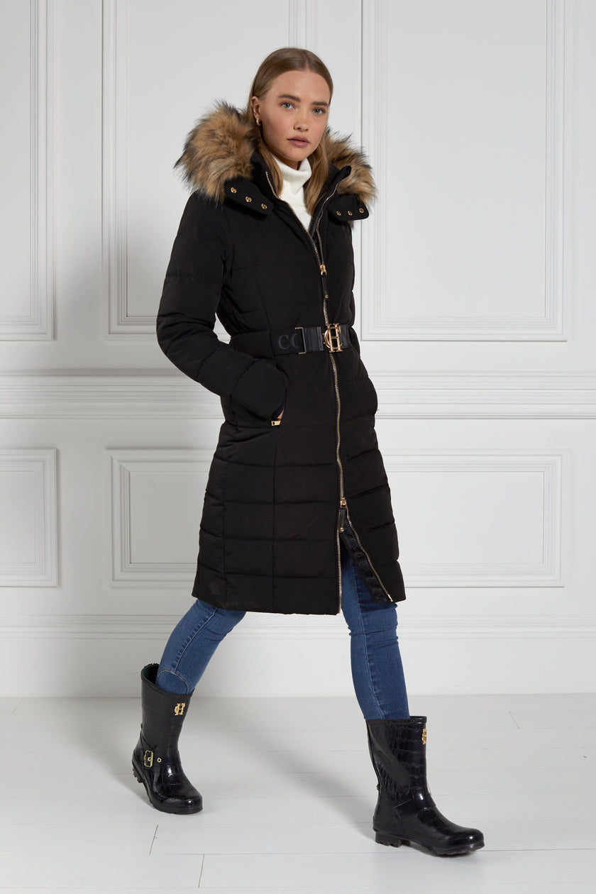 Aspen Puffer Coat (Black)