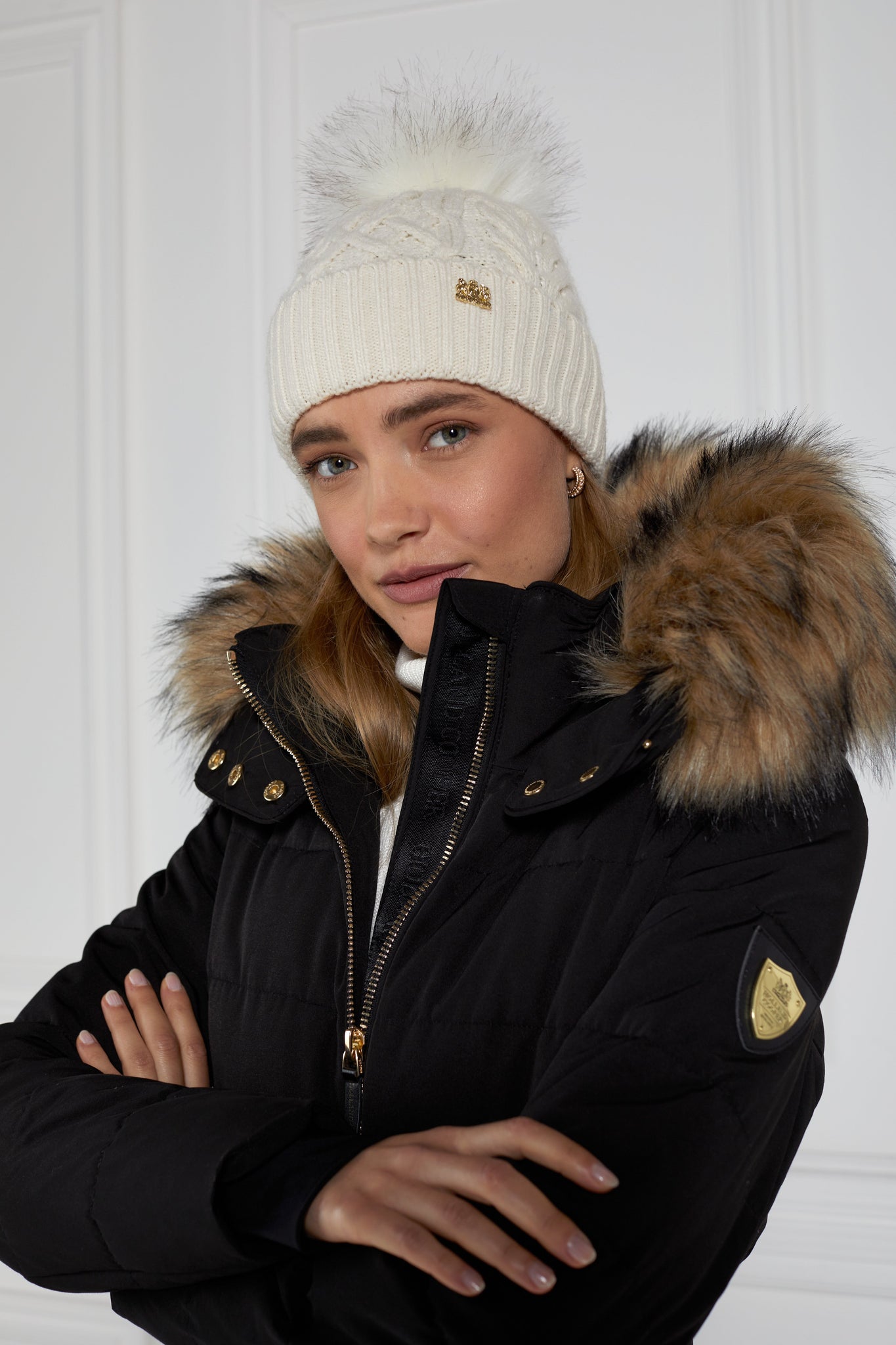 Aspen Puffer Coat (Black)