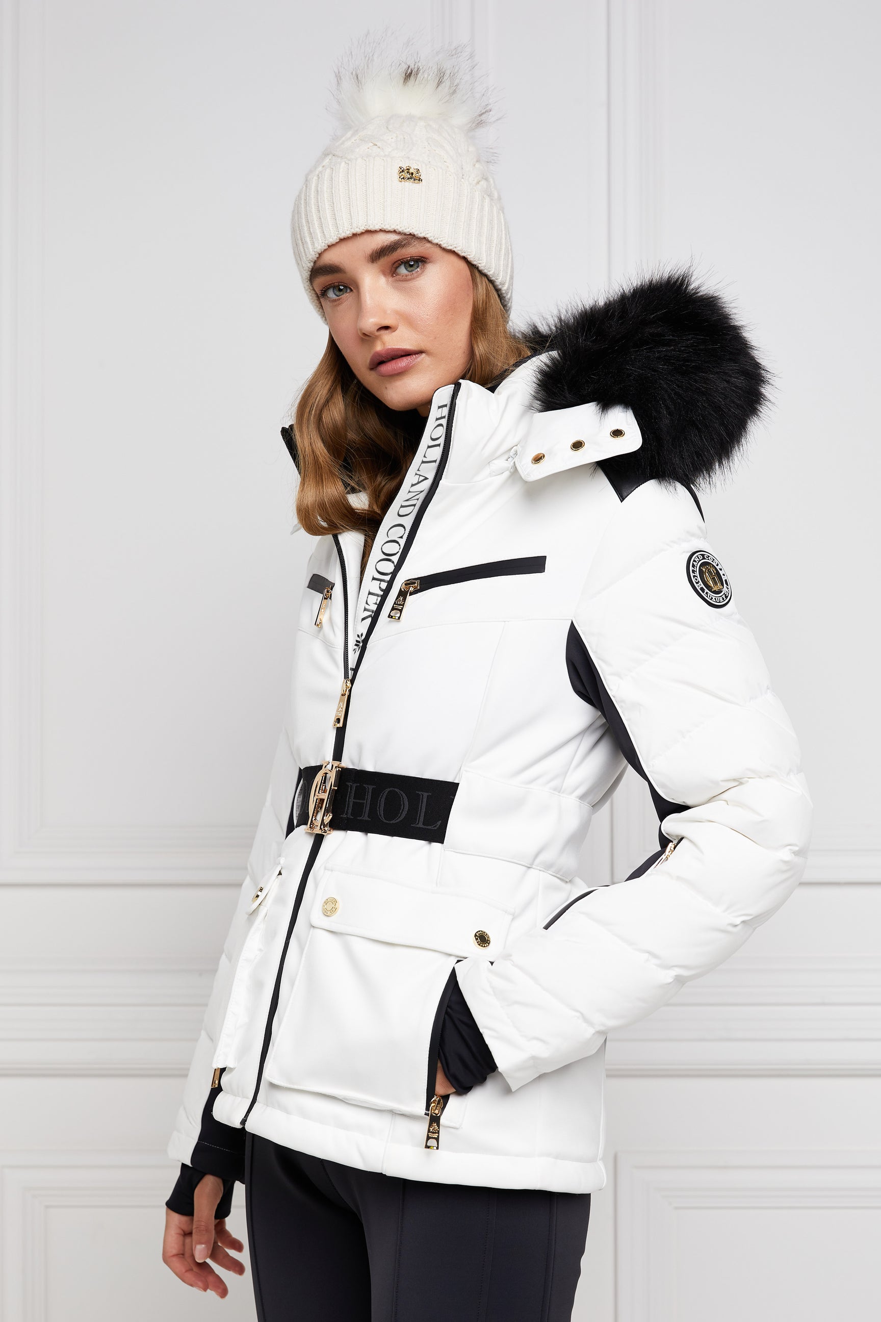 Ski Jacket (White) – Holland Cooper