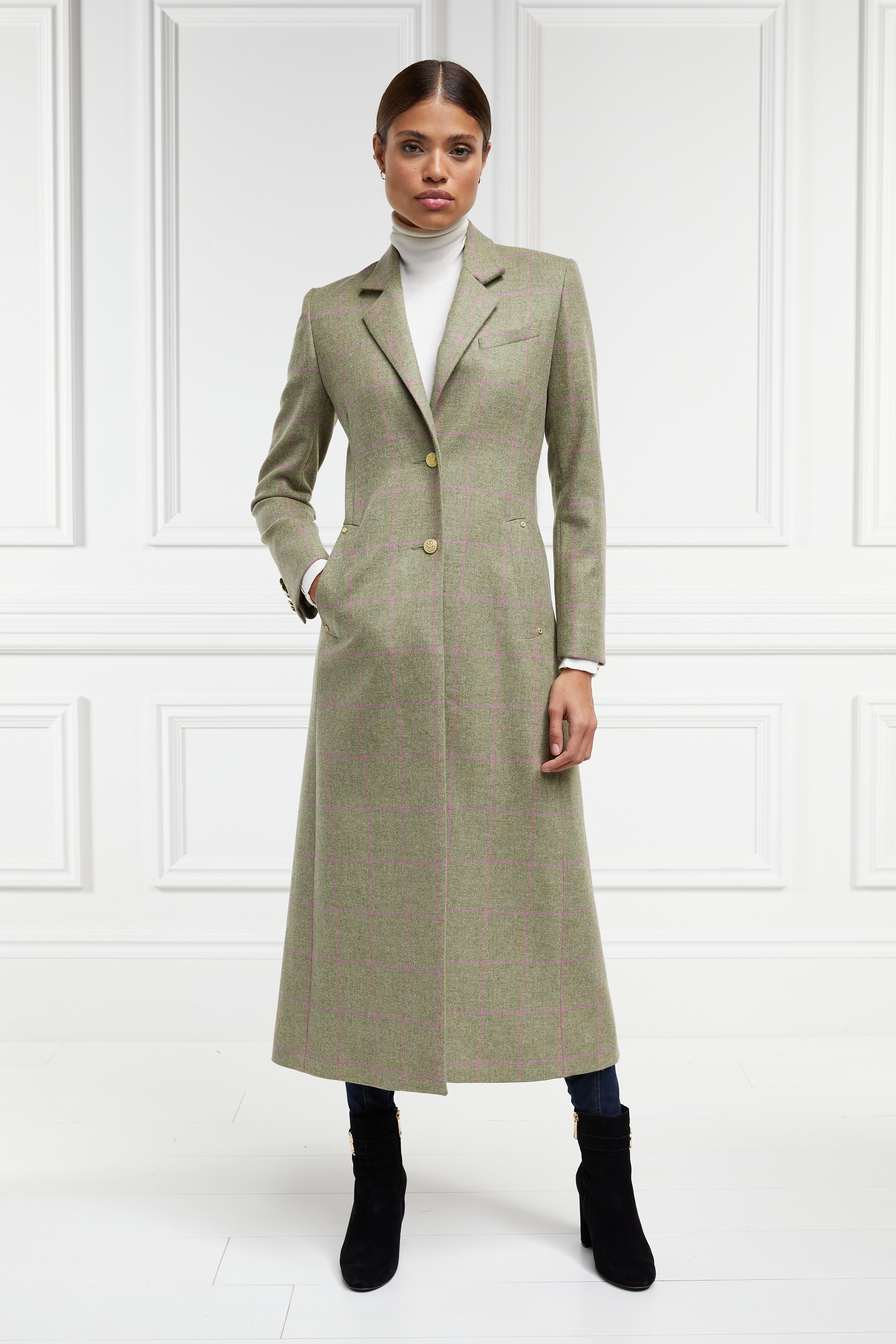 Full Length Regency Coat (Chartwell Check) – Holland Cooper