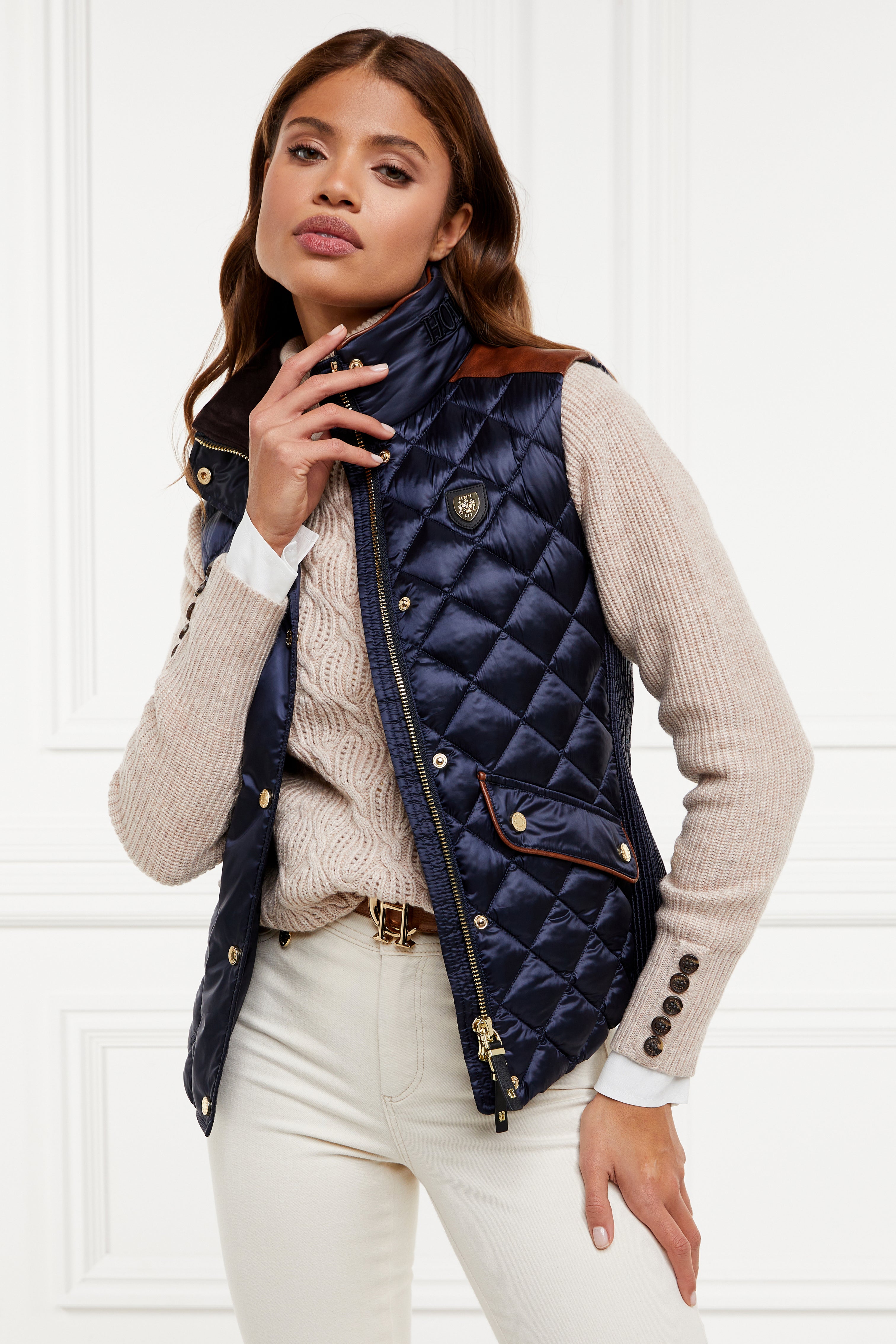 Charlbury Quilted Gilet (Ink Navy) – Holland Cooper