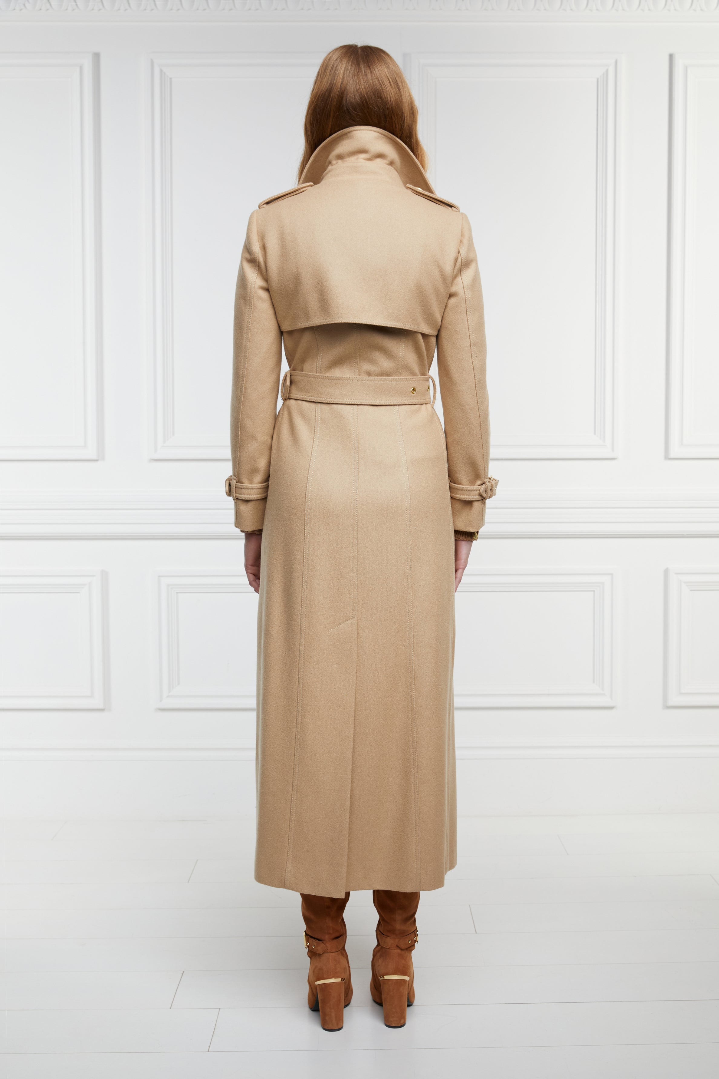 Full Length Marlborough Trench Coat Camel Holland Cooper