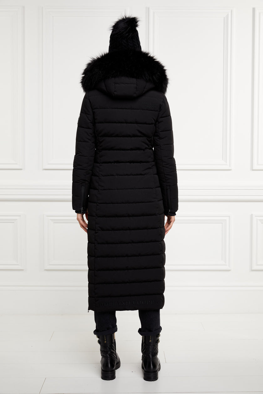 Finsworth Longline Coat (Black)