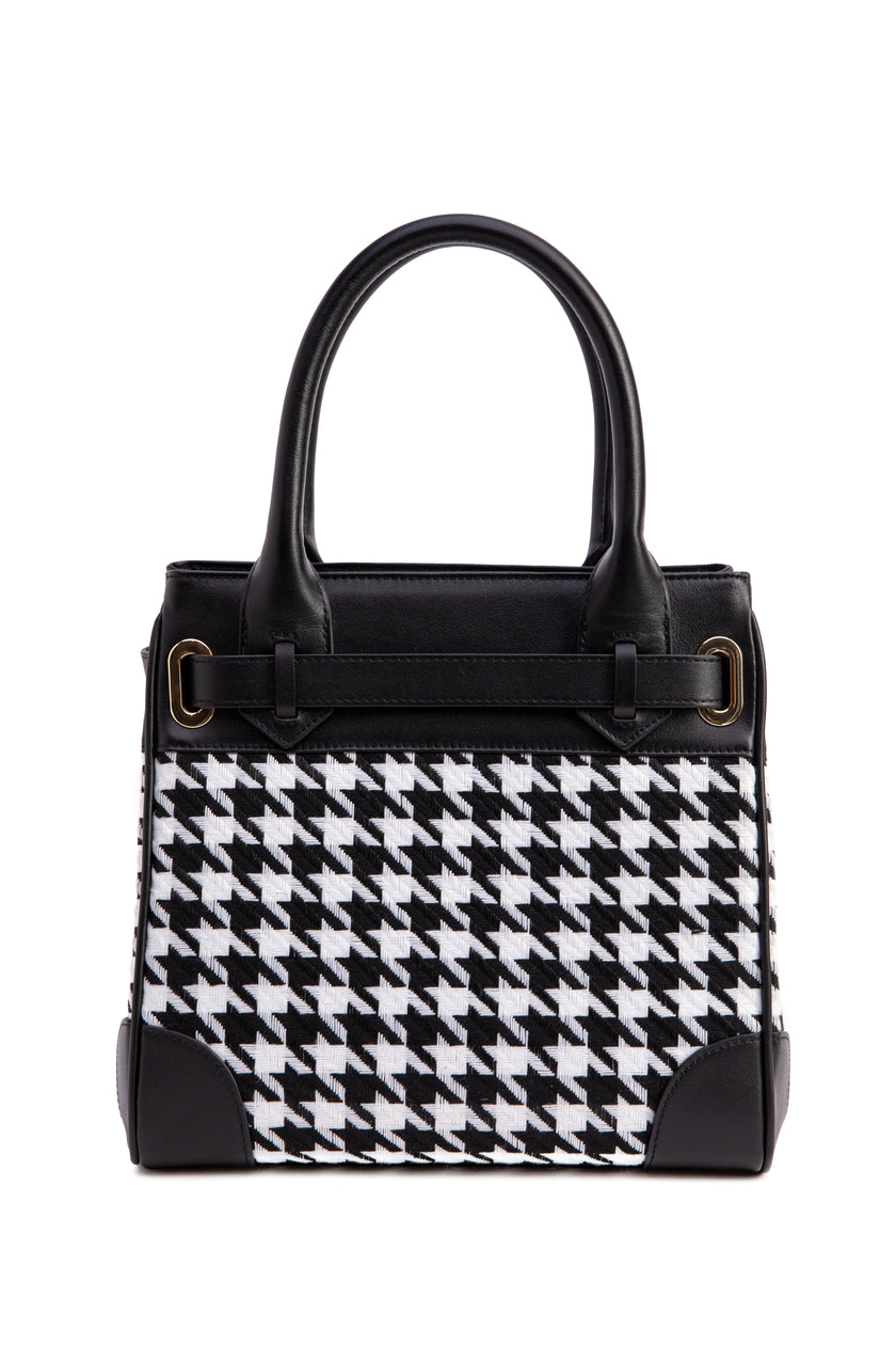 Ellenborough Mini Tote (Houndstooth)