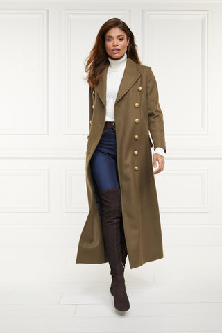 Wallis long store military coat