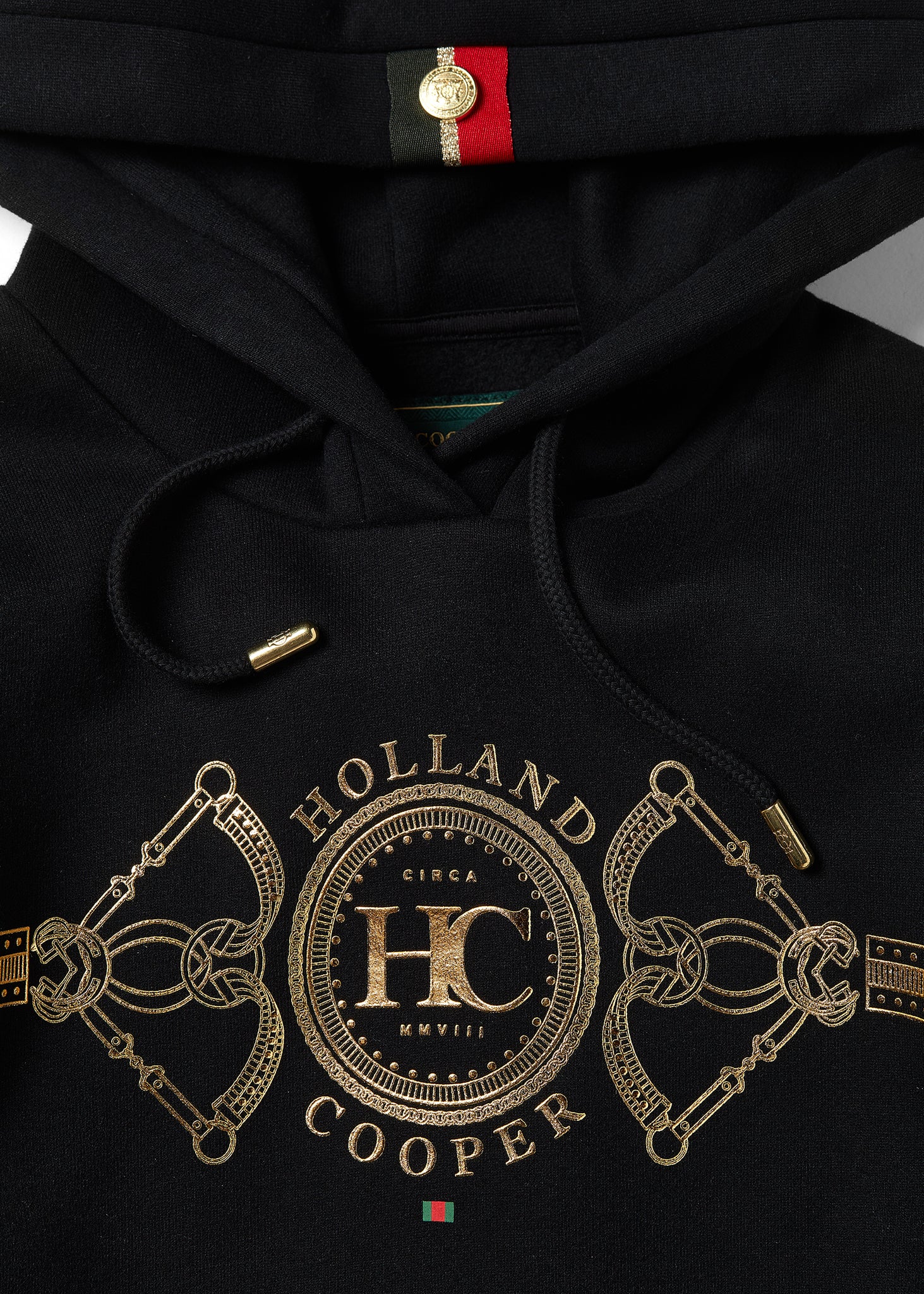 Bespoke Stirrup Hoodie (Black)