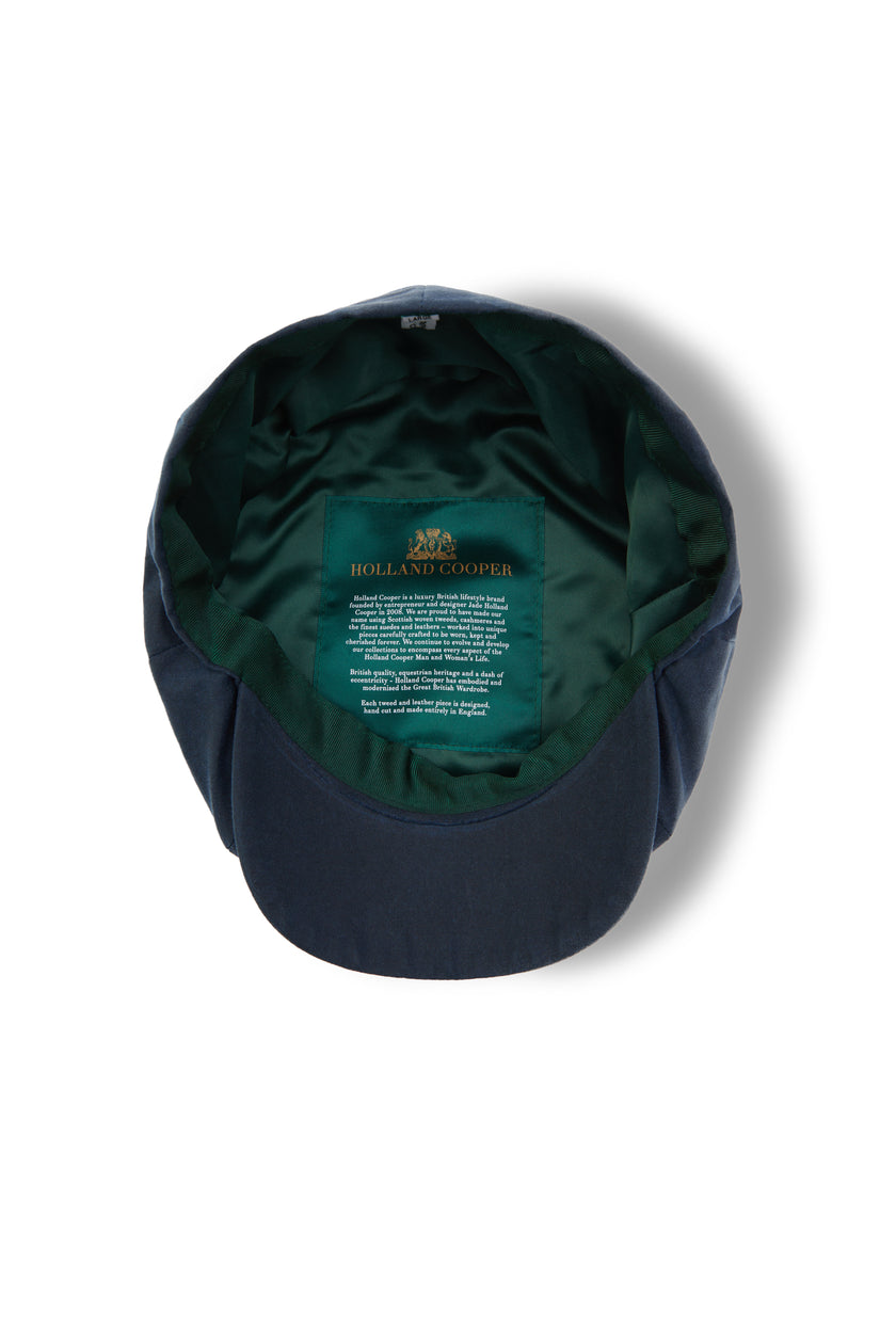 Baker Boy Cap (Navy Wax) – Holland Cooper