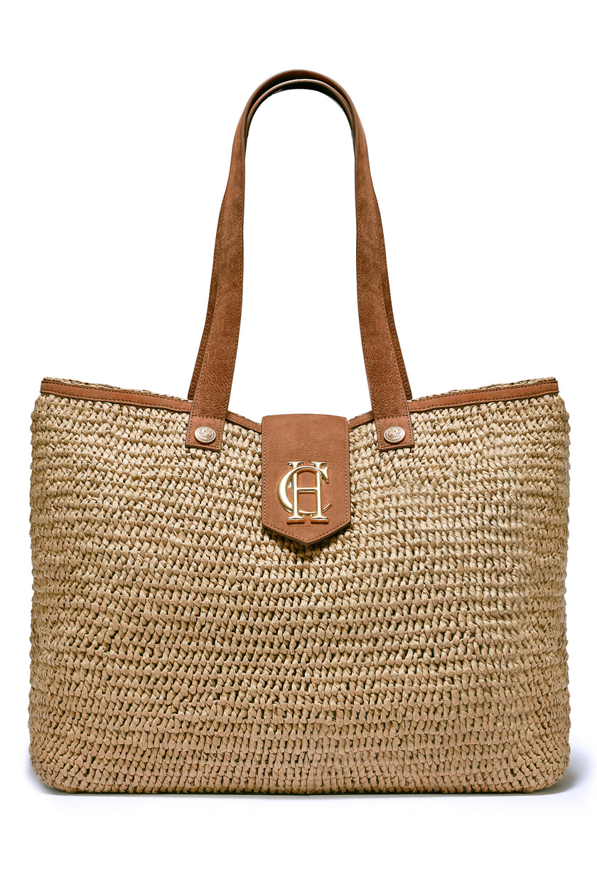 Straw Shopper (Natural)