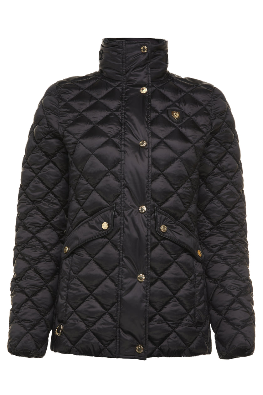Charlbury Quilted Jacket (Black) – Holland Cooper
