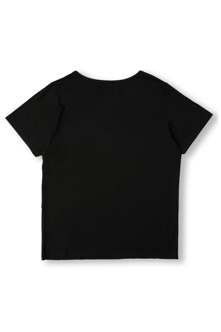 Classic Crest Crew Tee (Black Gold)