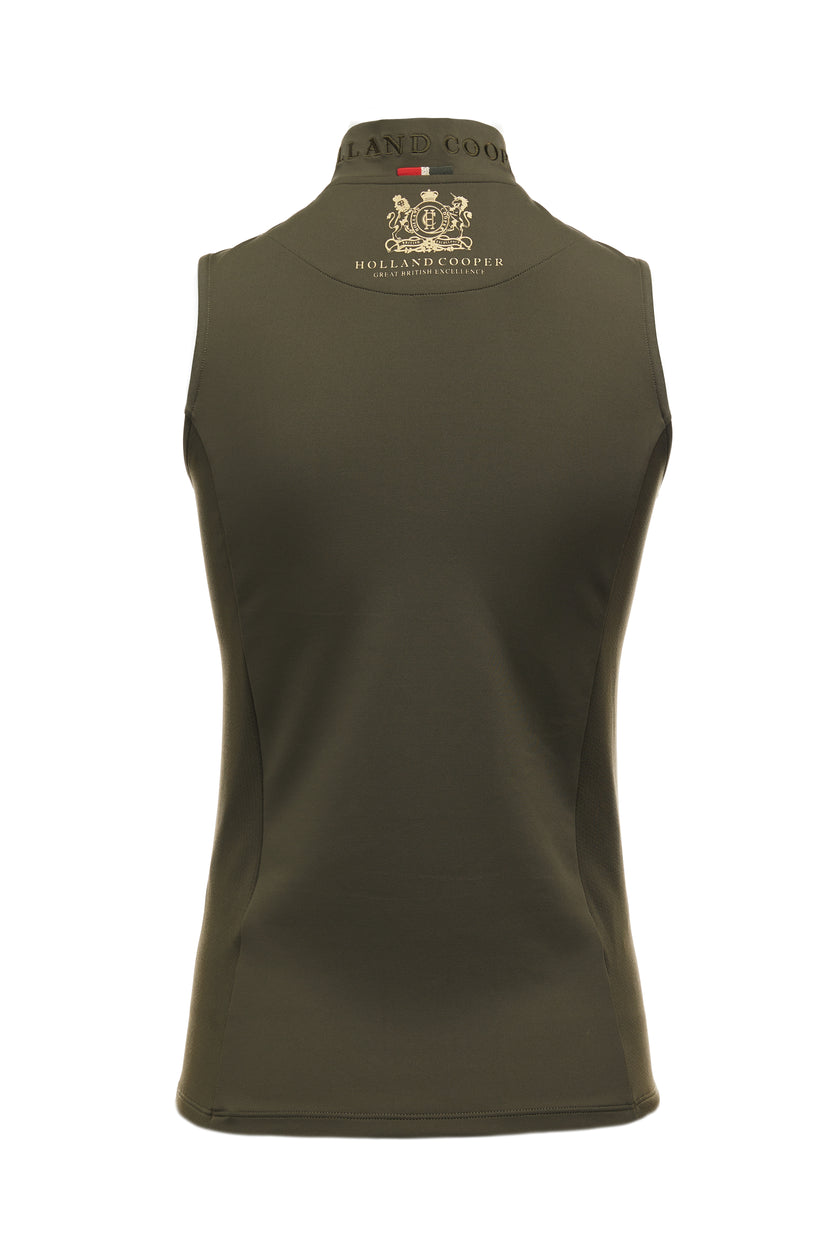 Elite Sleeveless Base Layer (Olive)