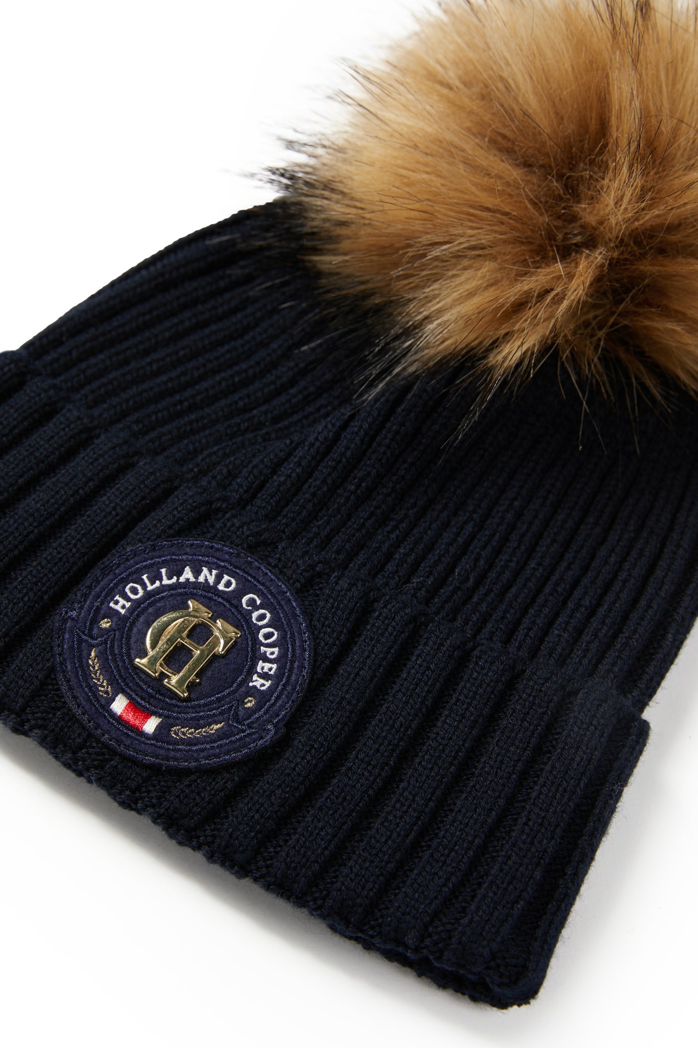 Equi Knit Bobble Hat (Ink Navy)