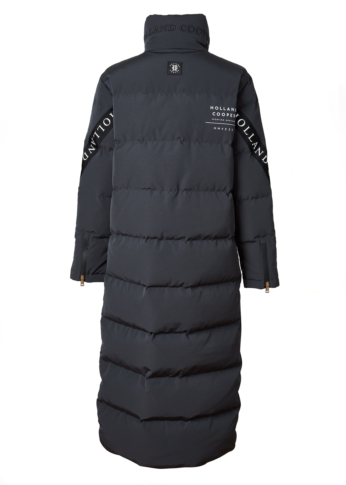 Camden Longline Coat (Charcoal)