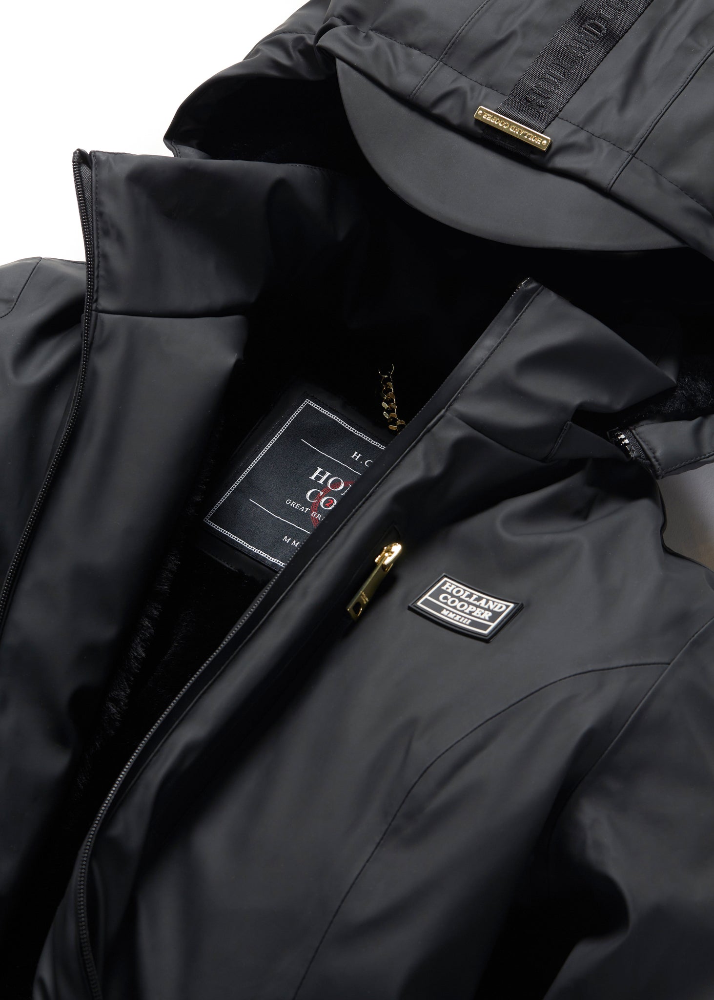 Brecon Winter Rain Coat (Black)