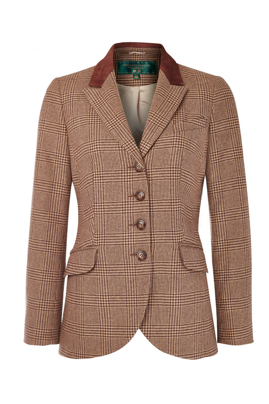 Tweed Riding Jacket (Tawny Brown) – Holland Cooper