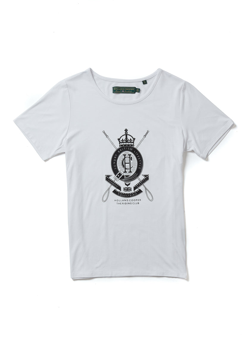 HC Circular Crest Tee (Ink Navy Gold)