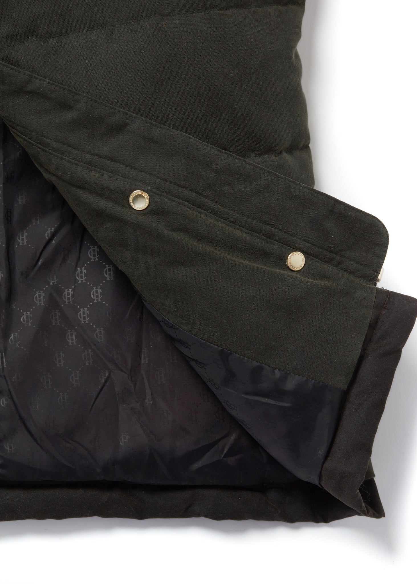 Aviator Padded Gilet (Dark Olive)