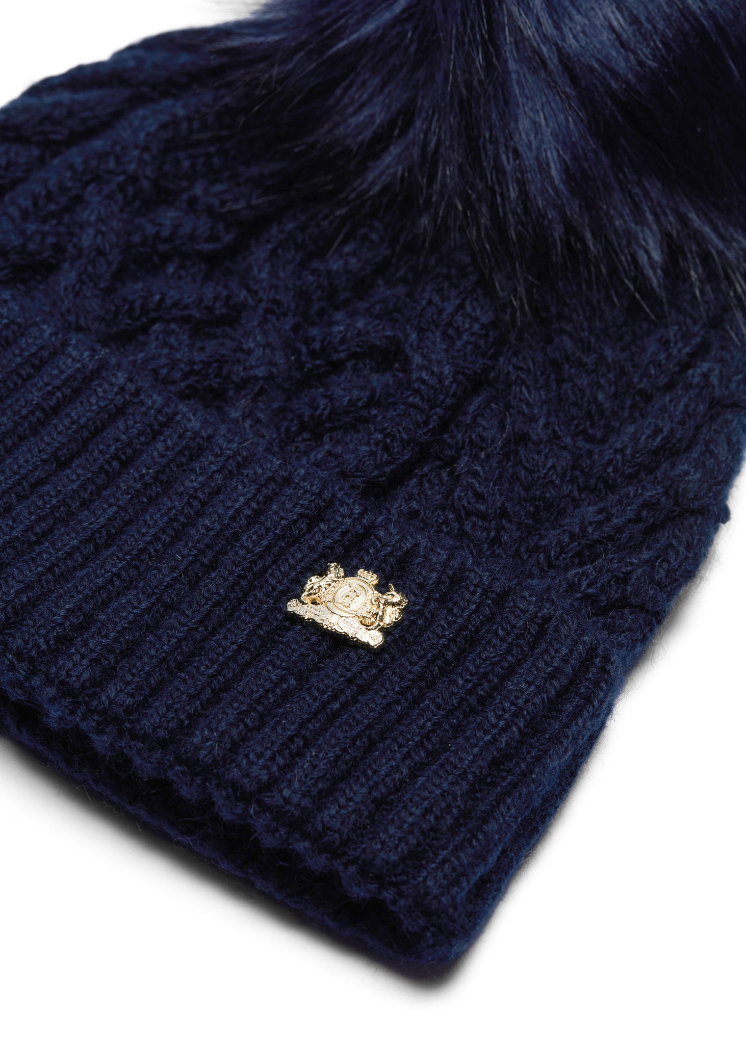 Windsor Bobble Hat (Ink Navy)