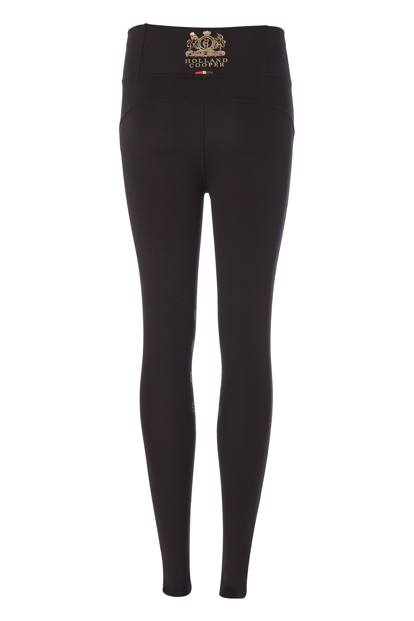 Holland Cooper Thermal Ladies Full Grip Riding Tights - Black