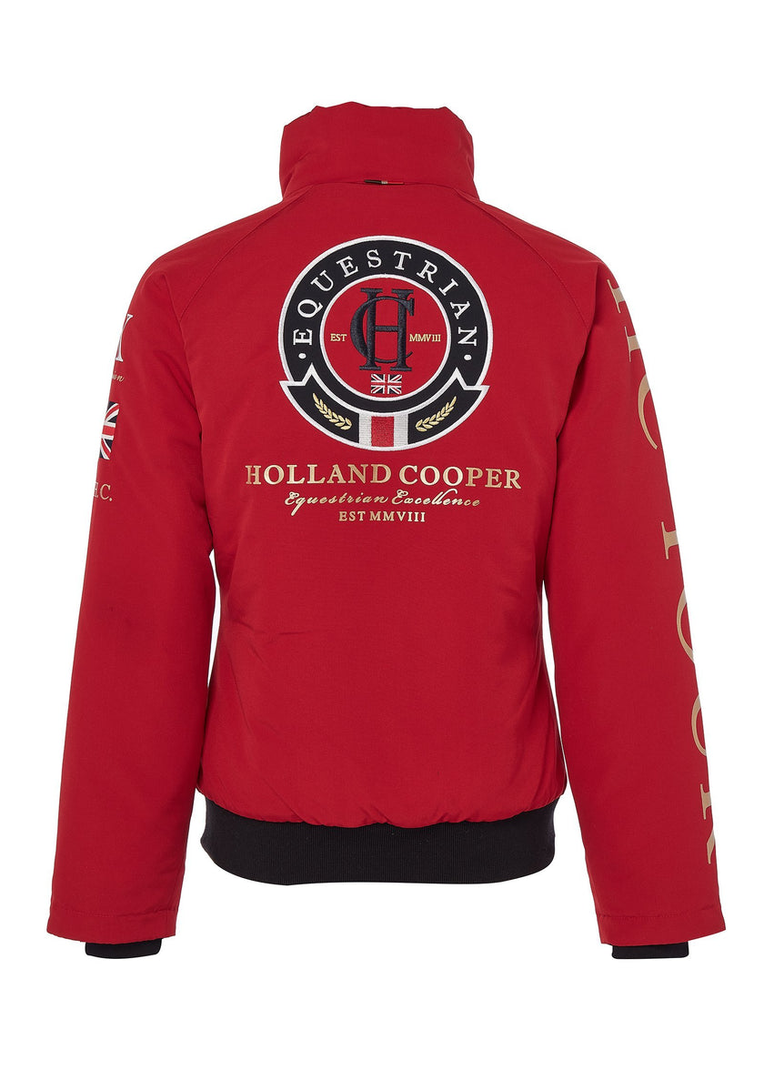 Team HC Jacket (Vermillion Red)