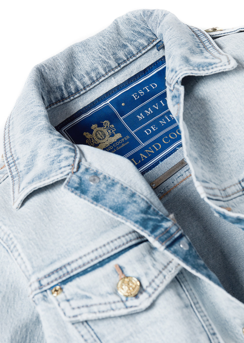 Iconic Denim Jacket (Light Stone Wash)