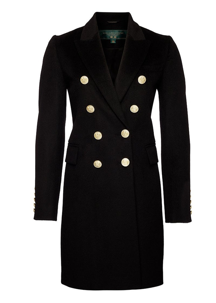 Knightsbridge Coat (Black) – Holland Cooper