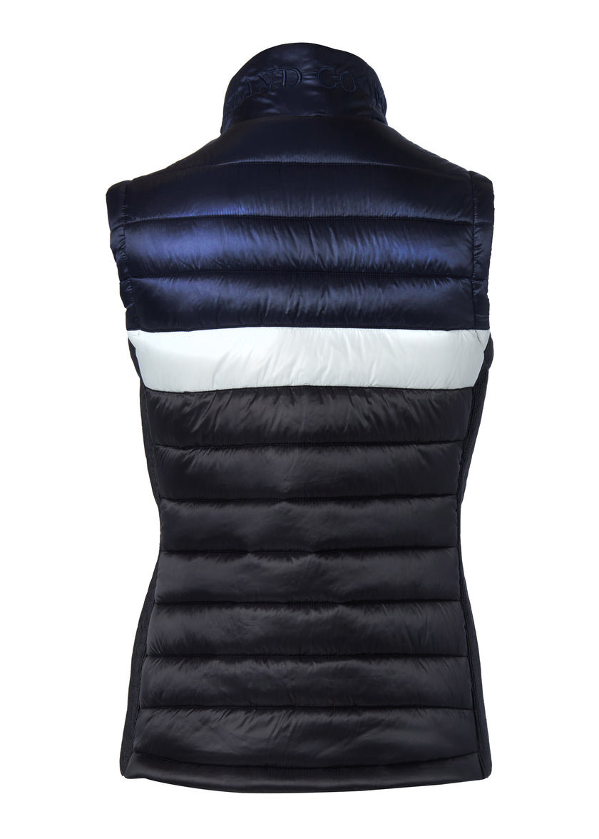 Loxley Panelled Gilet (Ink Navy)