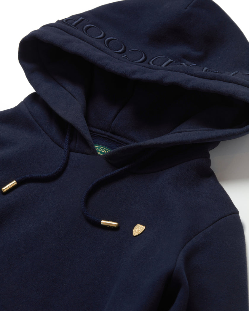 The Essential Shield Hoodie (Ink Navy)