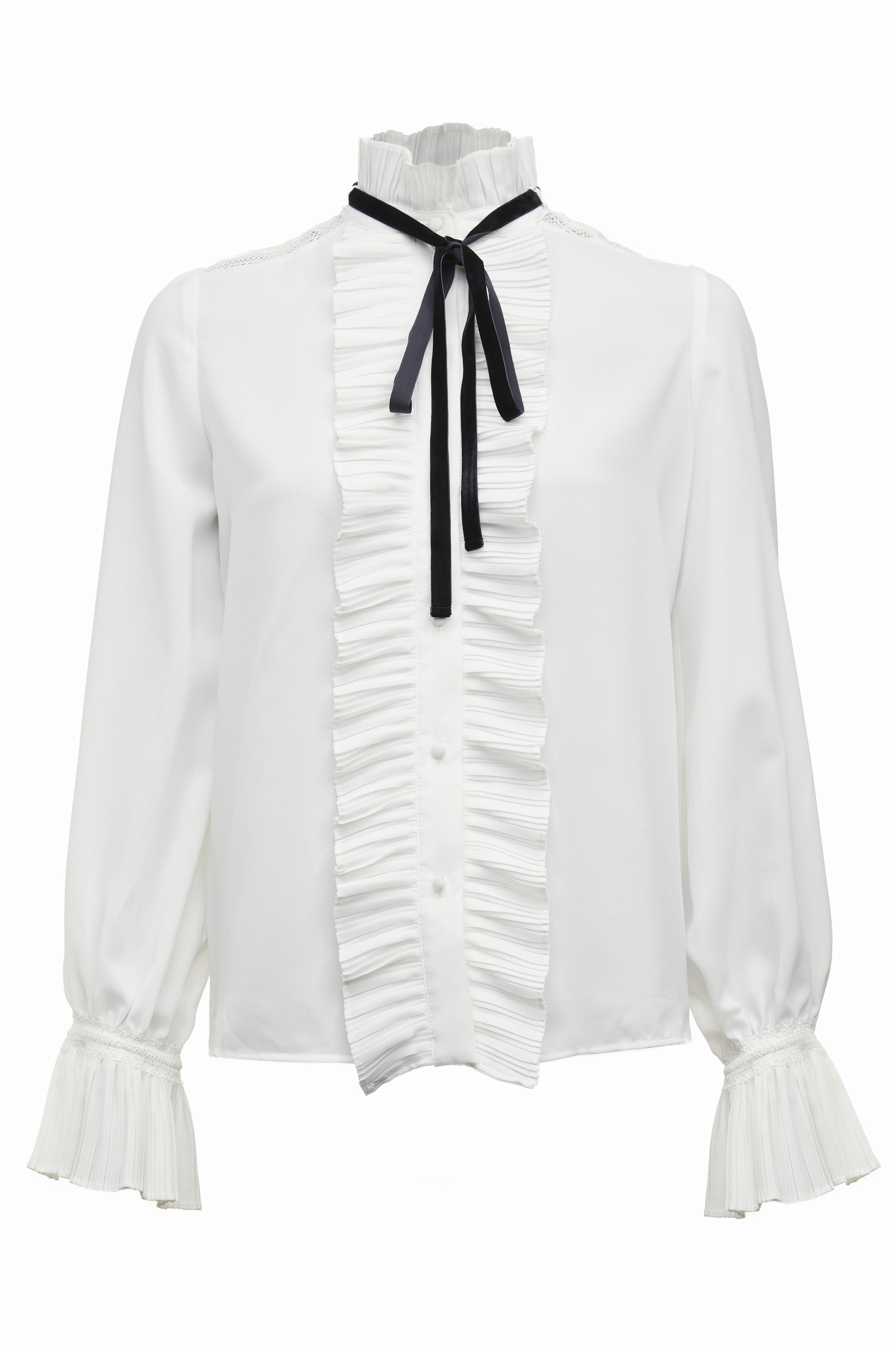 Olivia Tie Shirt (White) – Holland Cooper