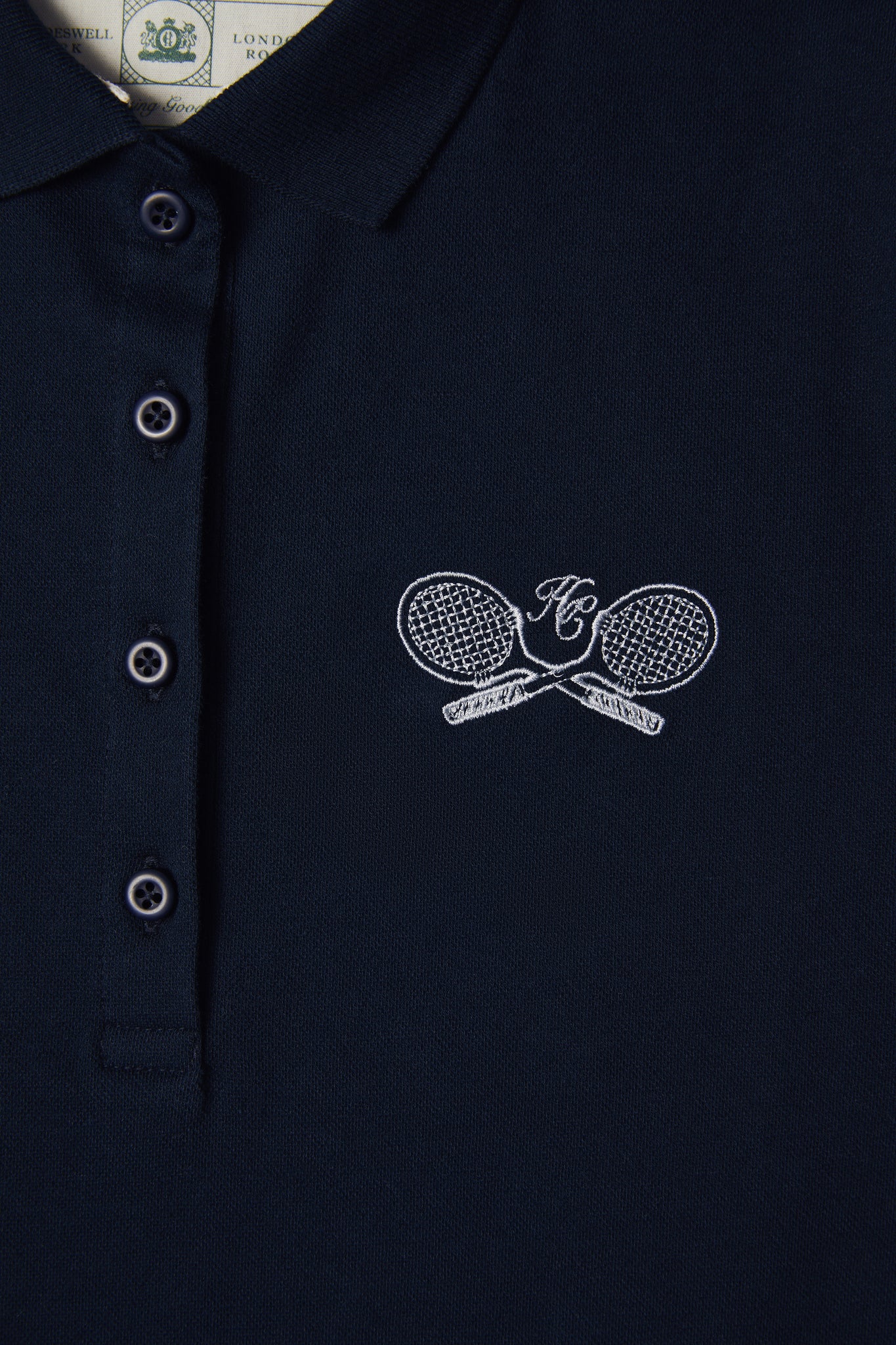 Racquets Polo Shirt (Ink Navy)