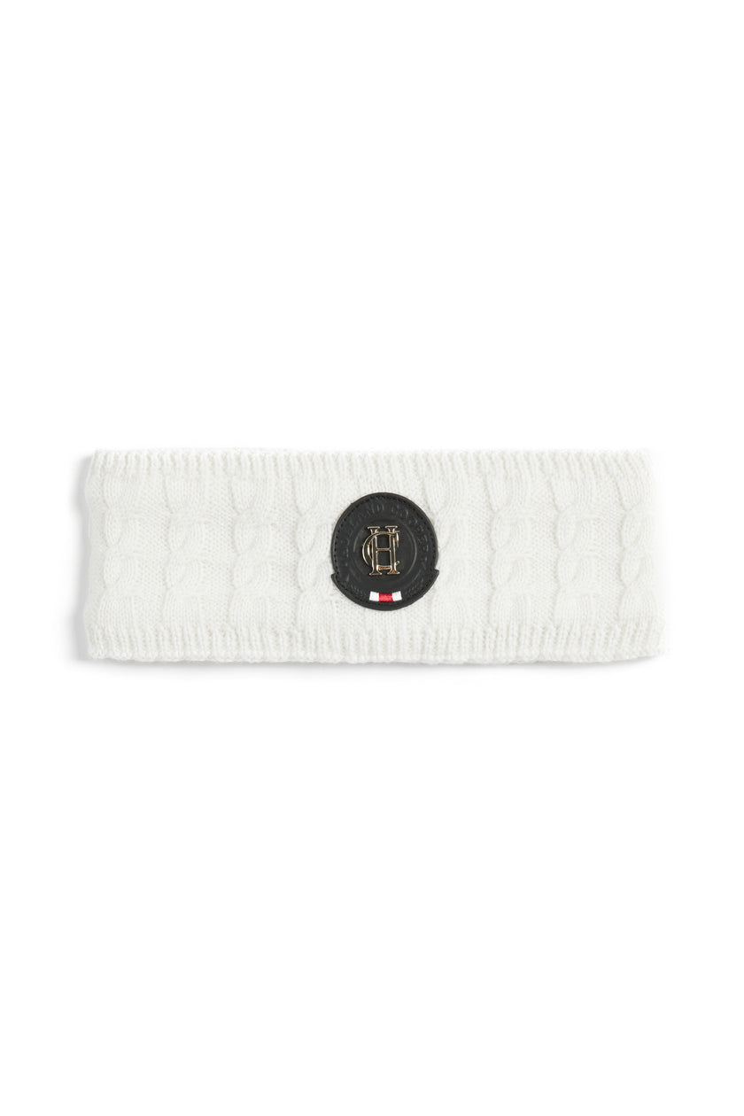 Luxe Cable Knit Headband (Winter White)