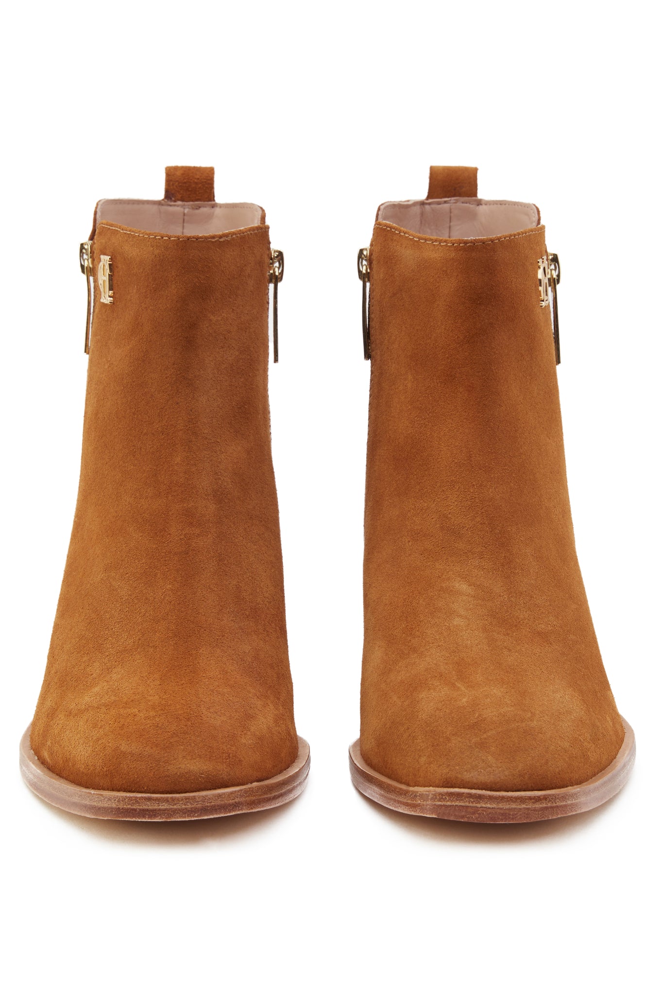 Zip Chelsea Boot (Tan Suede)